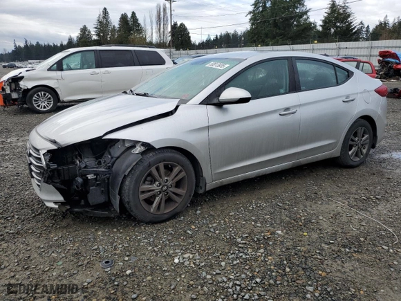 2017 Hyundai Elantra SE with VIN 5NPD84LF6HH210859, listed as a Copart auction lot 50813935 with 81,486 mi miles and Salvage Title. Bid and sale history available at carsss.com. Image 1.