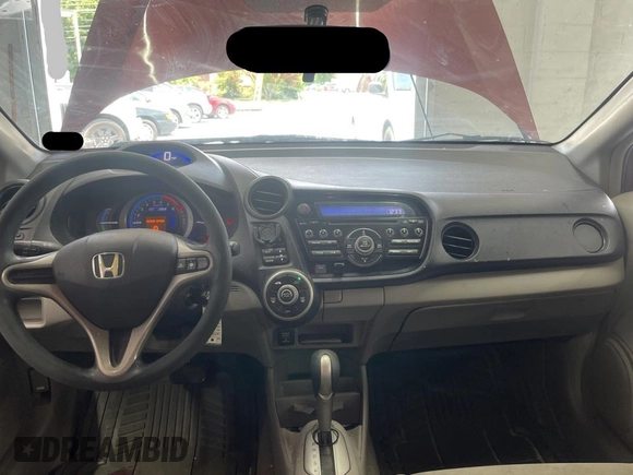 2010 Honda Insight LX with VIN JHMZE2H59AS032860, listed as a Copart auction lot 60861945 with 253,444 mi miles and Clean title. Bid and sale history available at DreamBid. Image 9.