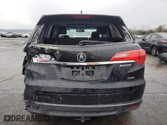 2013 Acura RDX with VIN 5J8TB4H3XDL006178, listed as a Copart auction lot 51919915 with 130,329 mi miles and Salvage Title. Bid and sale history available at carsss.com. Image 6.