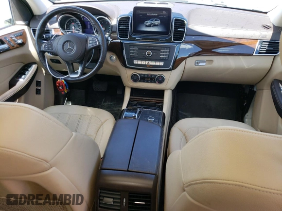 2019 Mercedes-Benz GLS 450 with VIN 4JGDF6EE8KB219346, listed as a Copart auction lot 54375644 with 64,271 mi miles and Salvage Title. Bid and sale history available at DreamBid. Image 8.