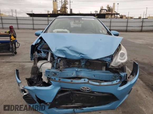 2016 Toyota Prius One with VIN JTDKDTB39G1120227, listed as a Copart auction lot 53566065 with 82,772 mi miles and Salvage Title. Bid and sale history available at carsss.com. Image 5.