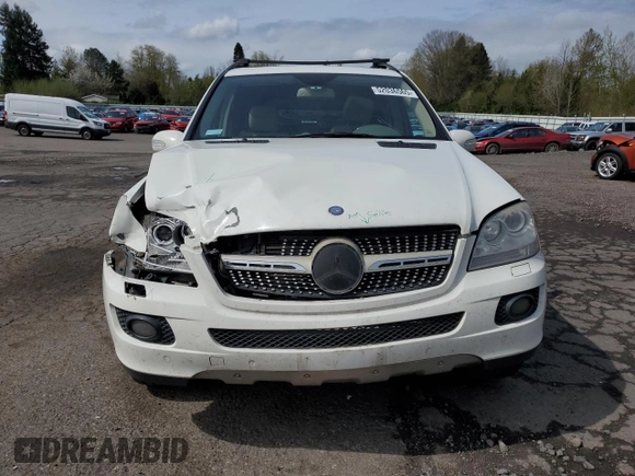 2008 Mercedes-Benz M 320 CDI with VIN 4JGBB22E58A359210, listed as a Copart auction lot 52036565 with 186,968 mi miles and Salvage Title. Bid and sale history available at carsss.com. Image 5.