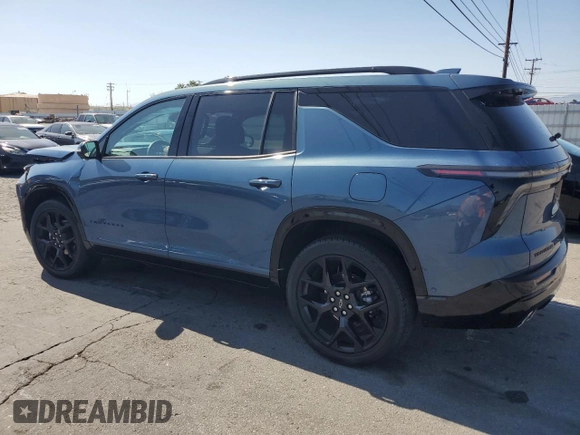 2024 Chevrolet Traverse AWD RS с VIN 1GNEVLKS9RJ166460, выставлен на аукционе Copart как лот 57914315 с пробегом 19 535 миль миль и Списание • Salvage title. История ставок и продаж доступна на DreamBid. Изображение 2.
