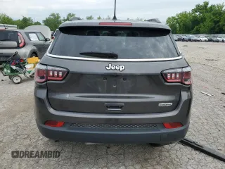 2018 Jeep Compass Latitude with VIN 3C4NJCBB0JT376754, listed as a Copart auction lot 58494345 with 93,092 mi miles and Salvage title. Bid and sale history available at DreamBid. Image 6.