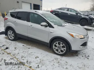 2015 Ford Escape Titanium with VIN 1FMCU0J95FUB26074, listed as a Copart auction lot 88052385 with 167,475 mi miles and Clean Title. Bid and sale history available at DreamBid. Image 4.