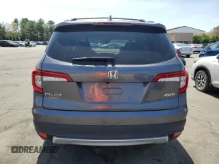 2021 Honda Pilot EX-L with VIN 5FNYF6H54MB052212, listed as a Copart auction lot 55120475 with 29,606 mi miles and Salvage title. Bid and sale history available at DreamBid. Image 6.