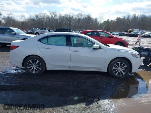 2017 Acura TLX w/Technology Pkg with VIN 19UUB1F5XHA001197, listed as a IAAI auction lot 41530789 with 65,747 mi miles. Bid and sale history available at carsss.com. Image 12.