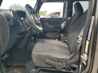 2017 Jeep Wrangler Unlimited Sport with VIN 1C4HJWDG5HL597733, listed as a Copart auction lot 59278195 with 99,156 mi miles and Salvage title. Bid and sale history available at DreamBid. Image 7.