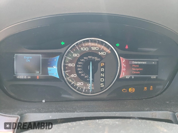 2013 Ford Edge Limited с VIN 2FMDK3KC1DBB97717, выставлен на аукционе Copart как лот 61457395 с пробегом 163 315 миль миль и Списание • Salvage title. История ставок и продаж доступна на DreamBid. Изображение 9.