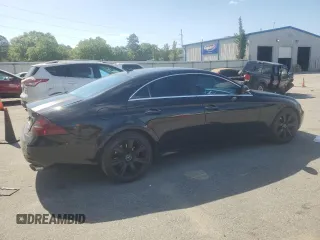 2008 Mercedes-Benz CLS-Class 5.5L with VIN WDDDJ72XX8A129425, listed as a Copart auction lot 52159495 with 150,429 mi miles and Salvage Title. Bid and sale history available at carsss.com. Image 3.