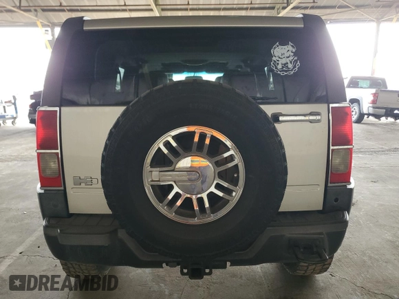 2006 Hummer H3 with VIN 5GTDN136668290661, listed as a Copart auction lot 87873375 with 237,847 mi miles and Clean Title. Bid and sale history available at DreamBid. Image 6.