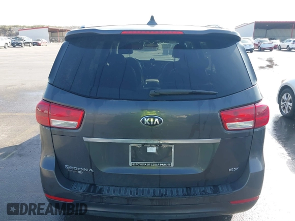 2016 Kia Sedona SX with VIN KNDMC5C11G6108175, listed as a IAAI auction lot 41860358 with 107,329 mi miles. Bid and sale history available at carsss.com. Image 15.
