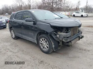 2019 Chevrolet Equinox LT z VIN 2GNAXTEV6K6132123, wystawiony jako IAAI lot #41565324 z przebiegiem 253 190 mil mil oraz . Historia ofert i sprzedaży dostępna na DreamBid. Obrazek 1.