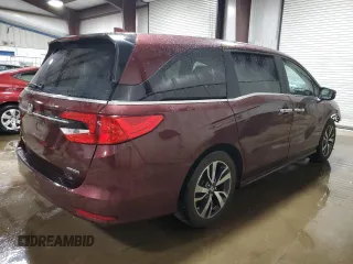 2021 Honda Odyssey Touring with VIN 5FNRL6H89MB003336, listed as a Copart auction lot 50392735 with 68,390 mi miles and Salvage Title. Bid and sale history available at carsss.com. Image 3.