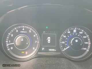 2016 Hyundai Azera Limited with VIN KMHFH4JGXGA513455, listed as a Copart auction lot 74213144 with 156,300 mi miles and Salvage Title. Bid and sale history available at carsss.com. Image 9.
