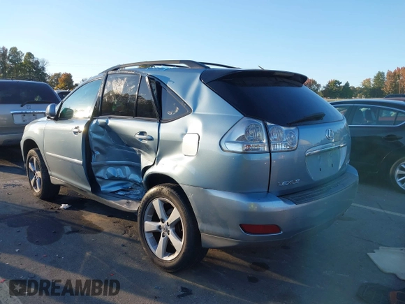 2006 Lexus RX 330 with VIN 2T2HA31U56C106375, listed as a IAAI auction lot 40669438 with 173,587 mi miles and . Bid and sale history available at DreamBid. Image 3.