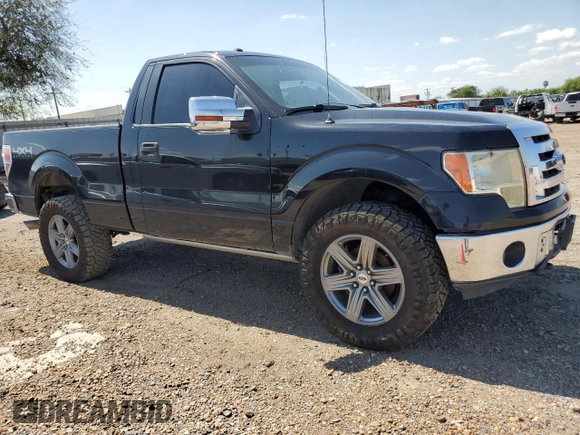 2011 Ford F-150 XL with VIN 1FTMF1EF7BFA72817, listed as a Copart auction lot 75552694 with 185,146 mi miles and Salvage title. Bid and sale history available at DreamBid. Image 4.