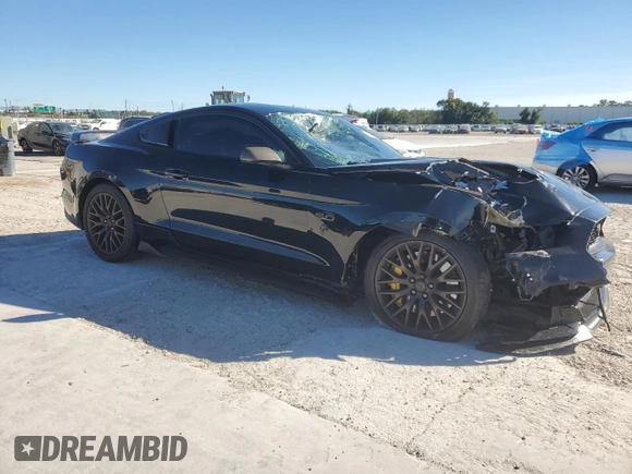 2016 Ford Mustang GT with VIN 1FA6P8CF4G5255600, listed as a Copart auction lot 81584684 with 78,096 mi miles and Salvage Title. Bid and sale history available at carsss.com. Image 4.
