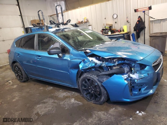 2018 Subaru Impreza with VIN 4S3GTAA67J3735508, listed as a Copart auction lot 42641975 with 95,337 mi miles and Salvage Title. Bid and sale history available at carsss.com. Image 4.