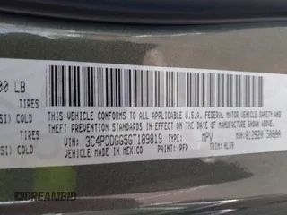 2016 Dodge Journey Crossroad Plus z VIN 3C4PDDGG5GT189819, wystawiony jako IAAI lot #41836168 z przebiegiem 132 993 mil mil oraz . Historia ofert i sprzedaży dostępna na DreamBid. Obrazek 9.