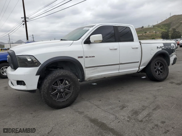 2010 Dodge Ram 1500 SLT with VIN 1D7RB1GT0AS250812, listed as a Copart auction lot 53332925 with 110,128 mi miles and Salvage Title. Bid and sale history available at carsss.com. Image 1.