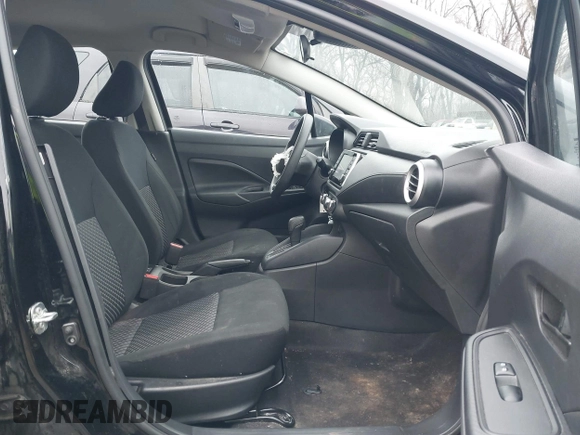 2024 Nissan Versa S with VIN 3N1CN8DV8RL846690, listed as a IAAI auction lot 41480567 with 28,643 mi miles and . Bid and sale history available at DreamBid. Image 5.