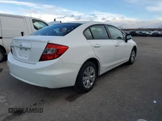 2012 Honda Civic z VIN 2HGFB2F44CH034163, wystawiony jako Copart lot #84198064 z przebiegiem 180 135 mil mil oraz Czysty tytuł • Clean title. Historia ofert i sprzedaży dostępna na DreamBid. Obrazek 3.