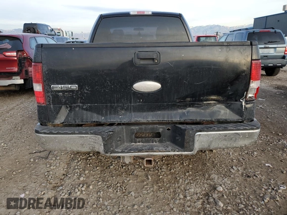 2007 Ford F-150 XLT with VIN 1FTPX14V87FB33280, listed as a Copart auction lot 84308274 with 162,126 mi miles and Clean Title. Bid and sale history available at carsss.com. Image 6.