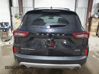 2024 Ford Escape Platinum with VIN 1FMCU9JA8RUA68559, listed as a Copart auction lot 44726765 with 17,442 mi miles and Salvage Title. Bid and sale history available at DreamBid. Image 6.