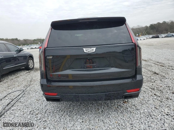 2021 Cadillac Escalade Sport Platinum with VIN 1GYS4GKL9MR266464, listed as a Copart auction lot 44326515 with 45,464 mi miles and Salvage Title. Bid and sale history available at carsss.com. Image 6.