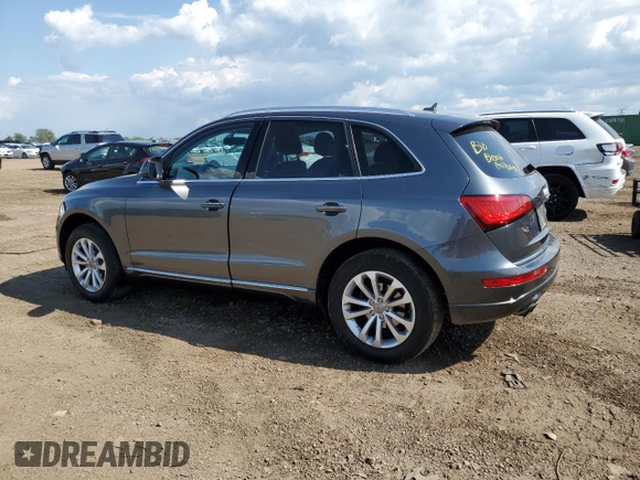 2016 Audi Q5 Premium with VIN WA1C2AFP7GA064102, listed as a Copart auction lot 61835145 with 79,962 mi miles and Salvage title. Bid and sale history available at DreamBid. Image 2.