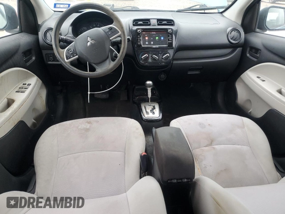 2019 Mitsubishi Mirage ES z VIN ML32F3FJ5KHF05583, wystawiony jako Copart lot #55788495 z przebiegiem 74 712 mil mil oraz Szkoda całkowita • Salvage title. Historia ofert i sprzedaży dostępna na DreamBid. Obrazek 8.