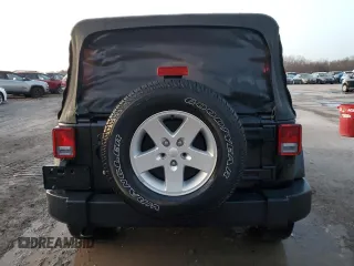 2018 Jeep Wrangler JK Unlimited Sport S with VIN 1C4HJWDG3JL938178, listed as a Copart auction lot 82304604 with 80,302 mi miles and Salvage Title. Bid and sale history available at carsss.com. Image 6.