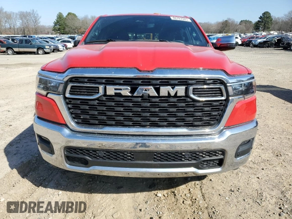 2025 Ram 1500 Big Horn z VIN 1C6SRFFP8SN506775, wystawiony jako Copart lot #48783565 z przebiegiem 24 903 mil mil oraz Szkoda całkowita • Salvage title. Historia ofert i sprzedaży dostępna na DreamBid. Obrazek 5.