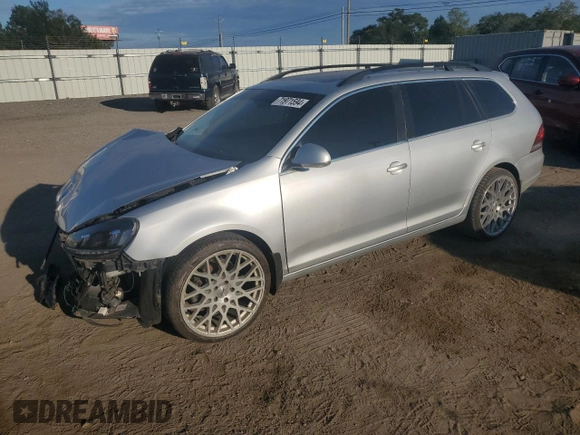 2011 Volkswagen Jetta SportWagen TDI with VIN 3VWPL7AJ6BM672762, listed as a Copart auction lot 71971594 with 0 mi miles and Salvage Title. Bid and sale history available at carsss.com. Image 1.