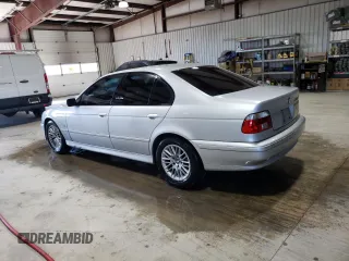 2003 BMW 5 Series 530iA with VIN WBADT63463CK33780, listed as a Copart auction lot 75739024 with 201,366 mi miles and Clean Title. Bid and sale history available at carsss.com. Image 2.