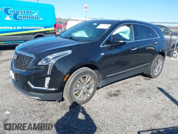 2020 Cadillac XT5 Premium Luxury FWD with VIN 1GYKNCRS5LZ236055, listed as a IAAI auction lot 41754608 with 50,509 mi miles. Bid and sale history available at carsss.com. Image 17.