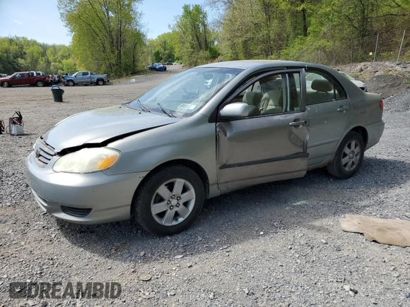 2004 Toyota Corolla CE with VIN 2T1BR38E94C283350, listed as a Copart auction lot 55277095 with 229,572 mi miles and Salvage Title. Bid and sale history available at DreamBid. Image 1.