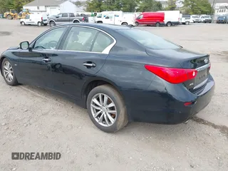 2016 Infiniti Q50 Premium with VIN JN1EV7AR2GM341628, listed as a IAAI auction lot 41898412 with 63,543 mi miles and . Bid and sale history available at DreamBid. Image 3.