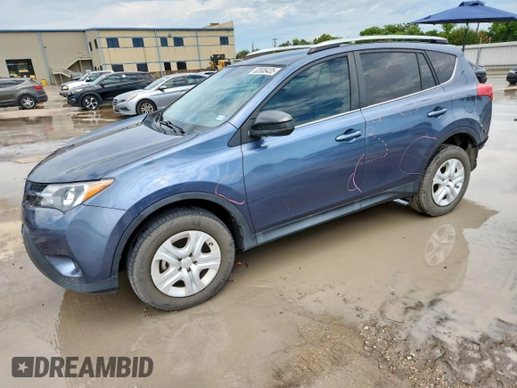 2014 Toyota RAV4 LE with VIN 2T3ZFREV2EW085568, listed as a Copart auction lot 63506435 with 91,322 mi miles and Salvage title. Bid and sale history available at DreamBid. Image 1.