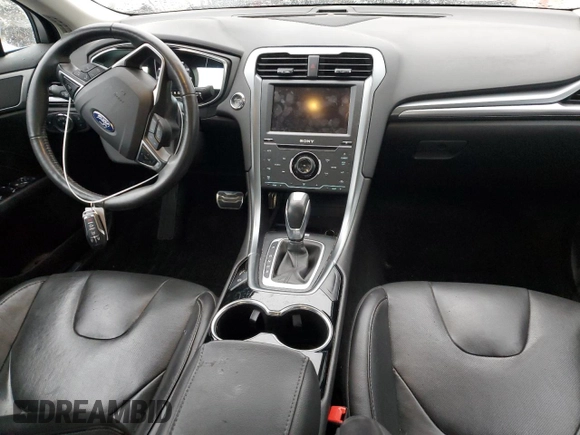 2015 Ford Fusion Titanium with VIN 3FA6P0D94FR158242, listed as a Copart auction lot 52096495 with 98,054 mi miles and Salvage Title. Bid and sale history available at carsss.com. Image 8.