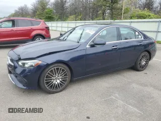 2022 Mercedes-Benz C 300 with VIN W1KAF4HB4NR020292, listed as a Copart auction lot 57996365 with 17,781 mi miles and Salvage title. Bid and sale history available at DreamBid. Image 1.