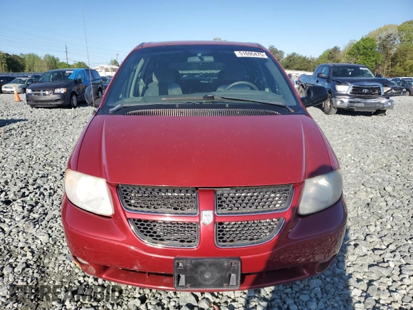 2002 Dodge Caravan ES with VIN 2B4GP54L72R641101, listed as a Copart auction lot 51695475 with 166,234 mi miles and Salvage Title. Bid and sale history available at carsss.com. Image 5.