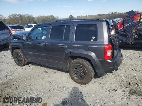 2016 Jeep Patriot Sport SE with VIN 1C4NJPBA8GD583535, listed as a Copart auction lot 49685615 with Not Provided miles and Salvage Title. Bid and sale history available at carsss.com. Image 2.