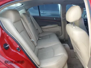 2007 Infiniti G35 Journey with VIN JNKBV61E57M724646, listed as a Copart auction lot 73768754 with Not Provided miles and Non Repairable. Bid and sale history available at DreamBid. Image 10.