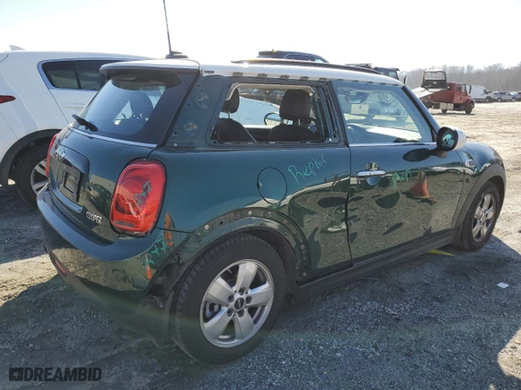 2018 MINI Hardtop 2 Door Cooper with VIN WMWXP5C50J2G63878, listed as a Copart auction lot 42390775 with 28,162 mi miles and Salvage Title. Bid and sale history available at carsss.com. Image 3.