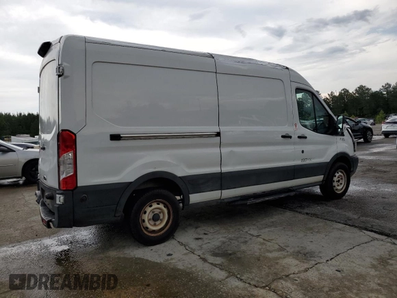2019 Ford Transit with VIN 1FTYE2CM7KKB67736, listed as a Copart auction lot 59896285 with 120,913 mi miles and Salvage title. Bid and sale history available at DreamBid. Image 3.