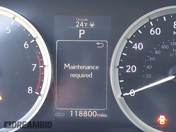 2014 Lexus IS 250 with VIN JTHCF1D22E5014925, listed as a IAAI auction lot 41580633 with 118,800 mi miles. Bid and sale history available at carsss.com. Image 16.