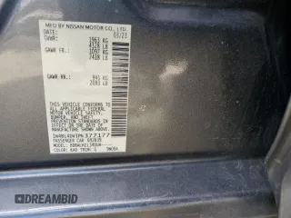 2023 Nissan Altima 2.5 SV with VIN 1N4BL4DV3PN377177, listed as a Copart auction lot 45233455 with 47,031 mi miles and Salvage Title. Bid and sale history available at carsss.com. Image 12.