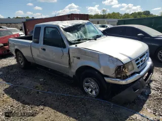 2002 Ford Ranger XL Fleet with VIN 1FTYR44V42PB63895, listed as a Copart auction lot 71995014 with 198,209 mi miles and Salvage Title. Bid and sale history available at carsss.com. Image 4.